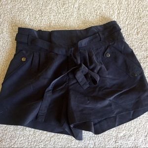 Luxe Navy Short, Forever 21